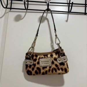 Vintage Guess Animal Print Mini Bag